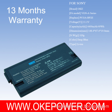 Laptop Battery For Sony Vgn-A Series 4400mah/49wh